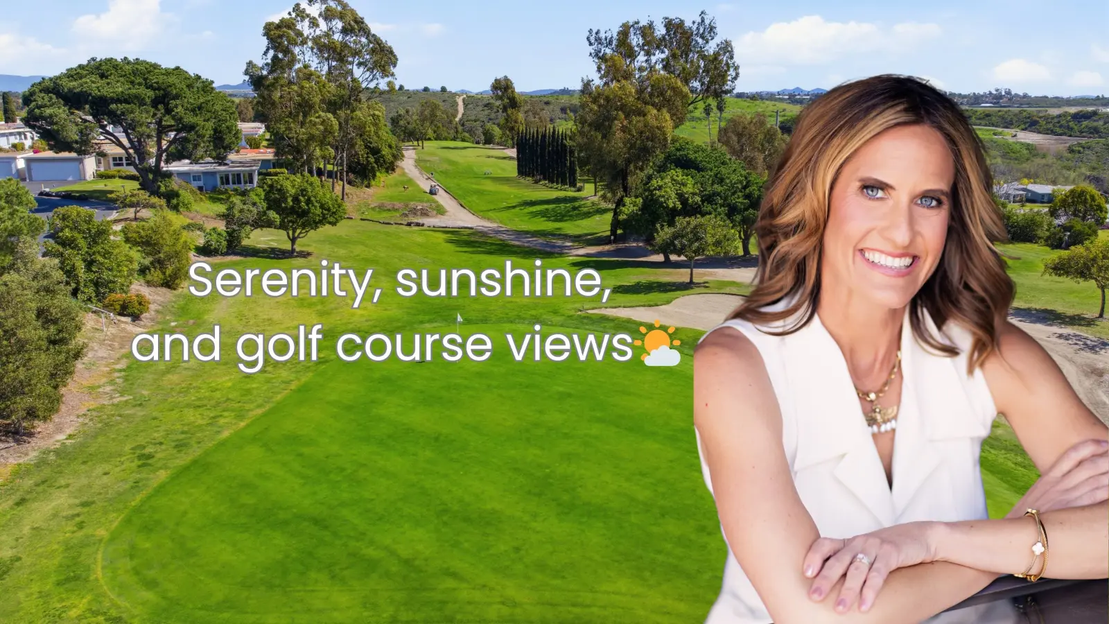 Oceanside home with golf course views, video home tour of Vista Campana